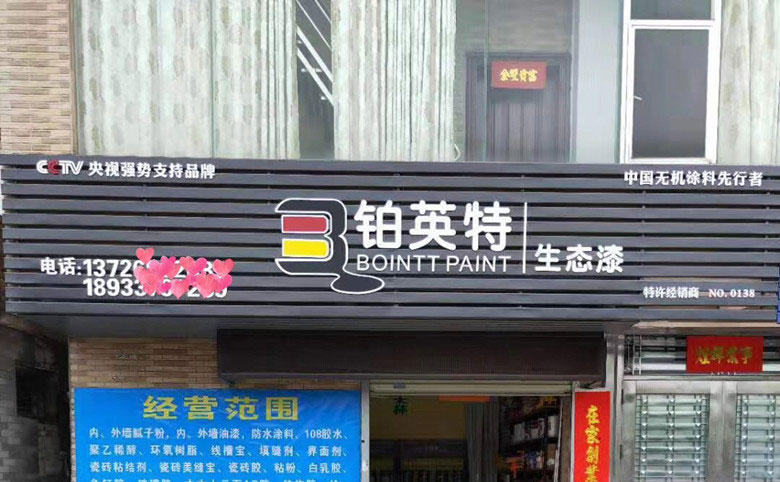 铂英特生态漆——湛江店