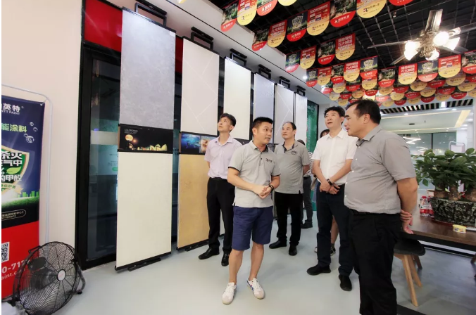 热烈欢迎顺德区统战部部长谢顺辉、顺德区常委领导莅临我司指导！