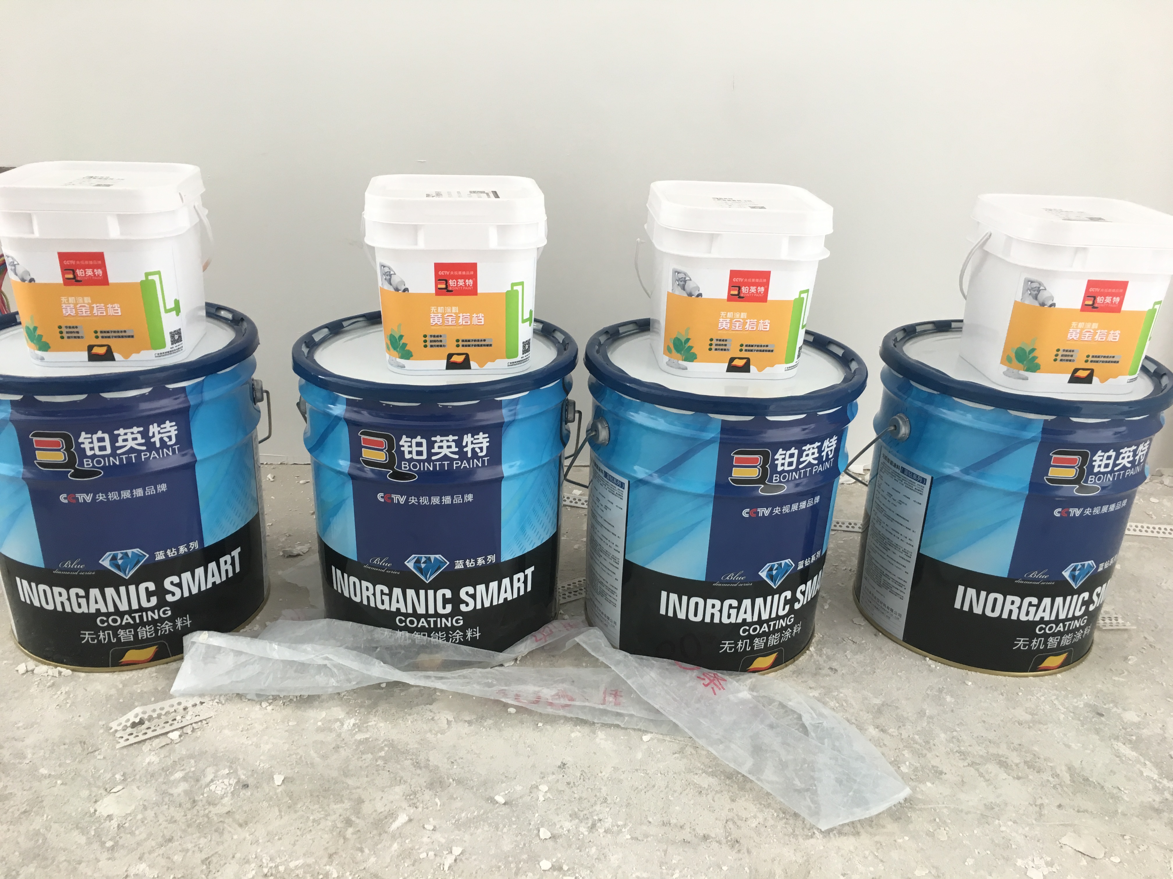 顺德创意产业园无机涂料工程