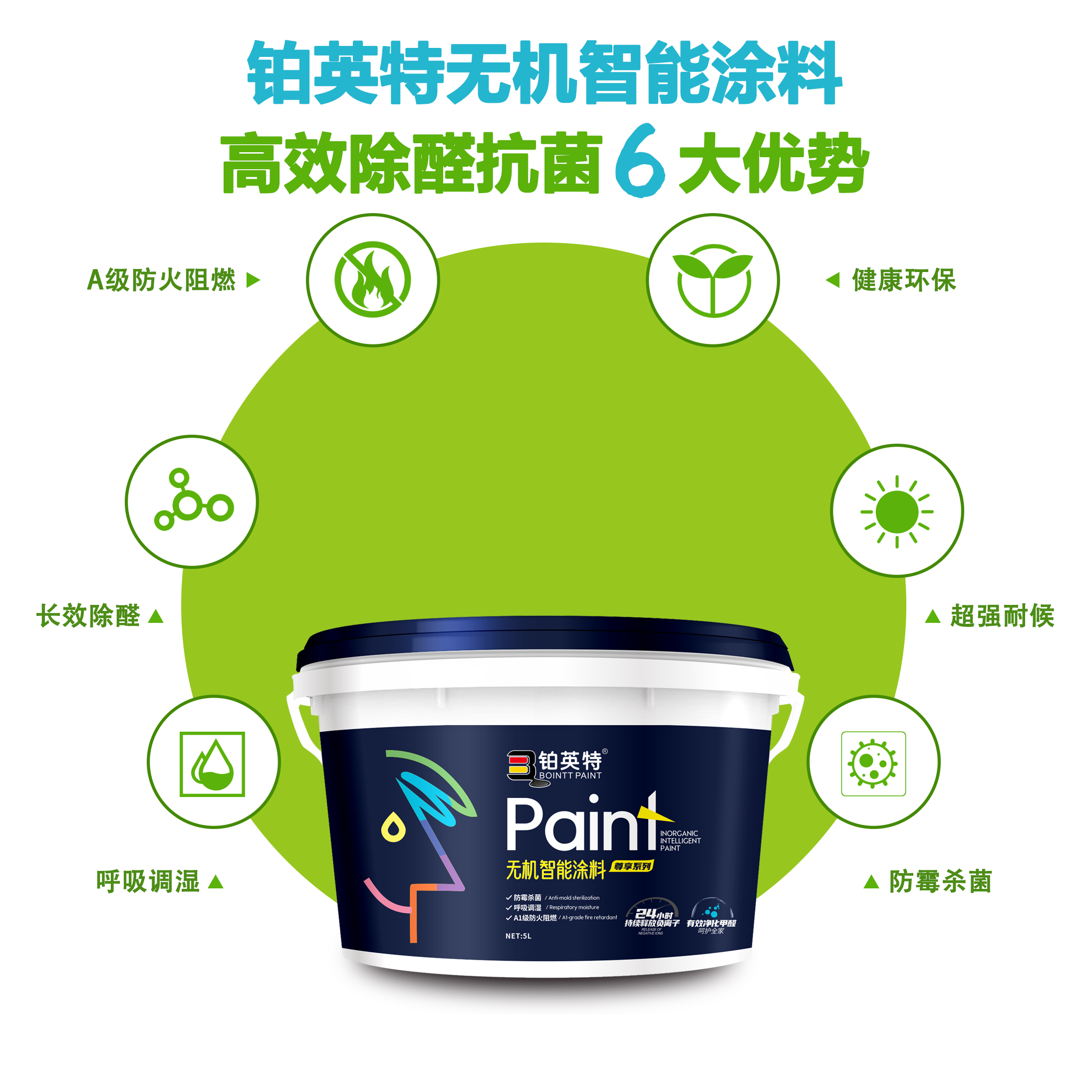 负离子无机智能涂料（尊享系列）